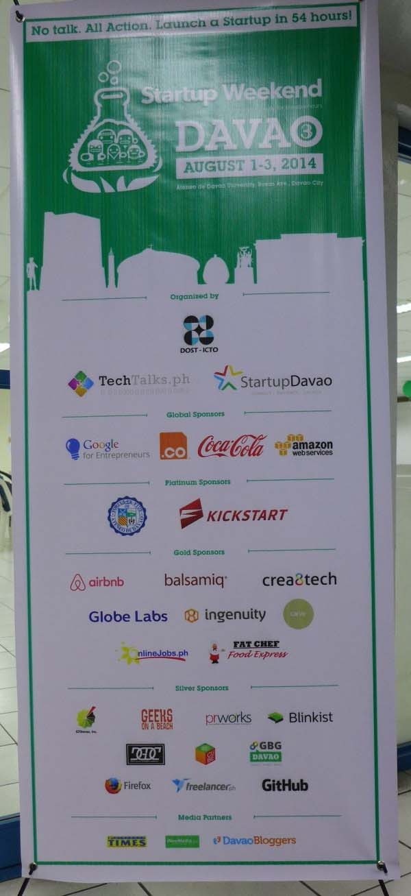 Online Jobs.Ph Sponsors Davao Startup Weekend 2014